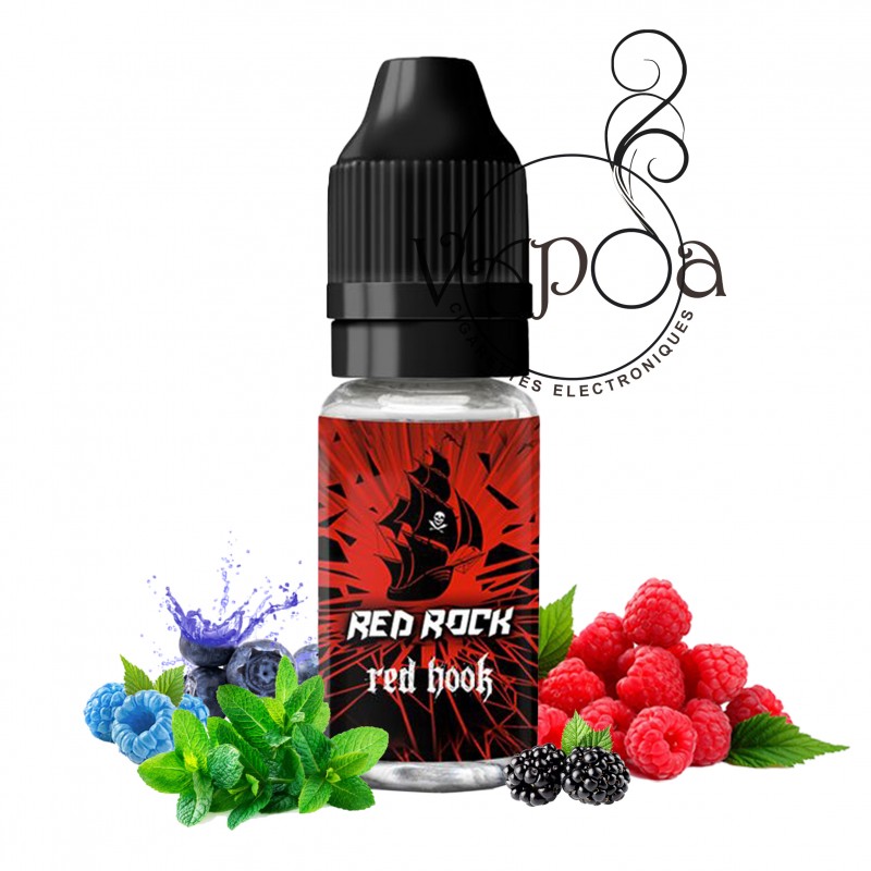 Liquide RED HOOK 10 ML - RED ROCK Liquide RED HOOK 10 ML - RED ROCK