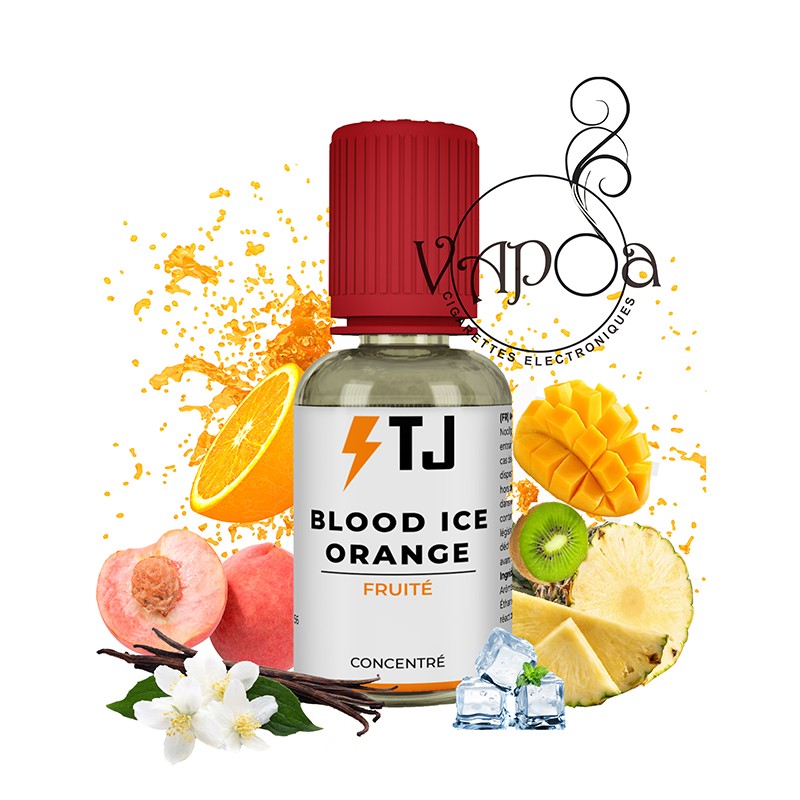 Liquide BLOOD ICE ORANGE CONCENTRÉ 30 ML - T-JUICE