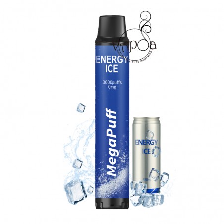 POD JETABLE ENERGY ICE 3000 PUFFS - MEGAPUFF