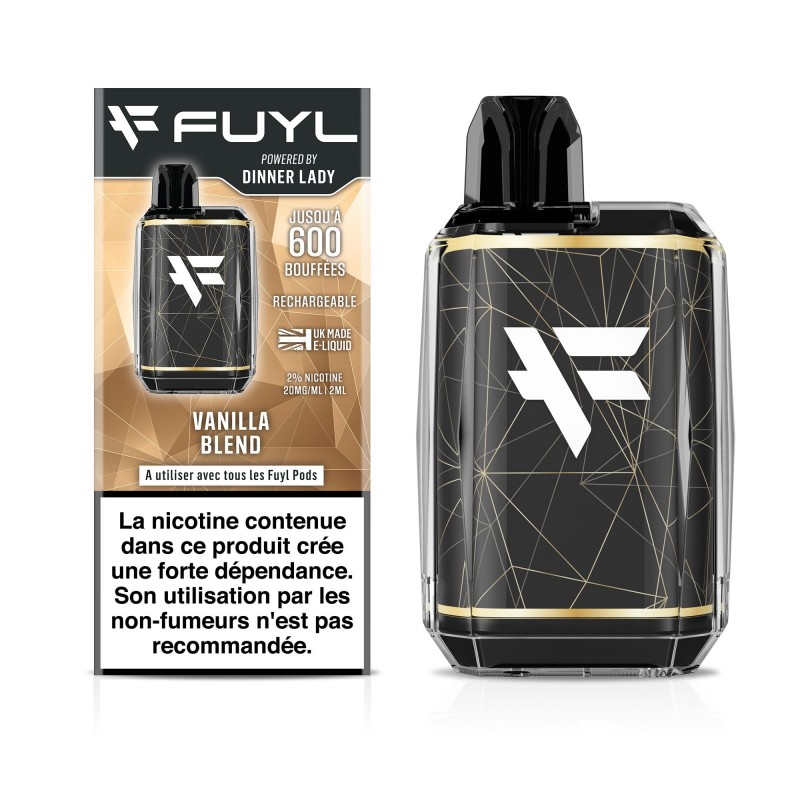 KIT FUYL 600 VANILLA BLEND 2 % NICOTINE - DINNER LADY