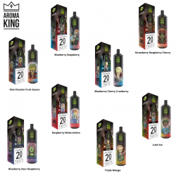 PODS RECHARGEABLES 10000 PUFFS / 18 ML - AROMA KING